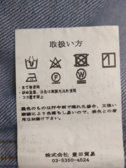 ウオッシュドデニムシャツ