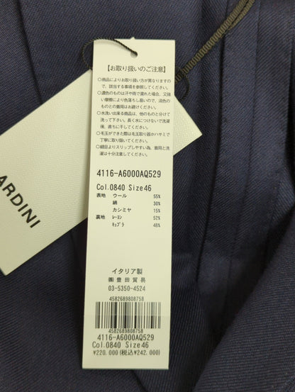 EXカシミヤウールシルクムジジャケット