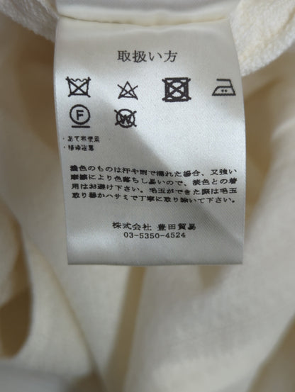 コットンストライプニット