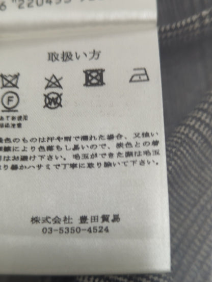 撥水パッカブルサキソニーグレンチェックスーツ
