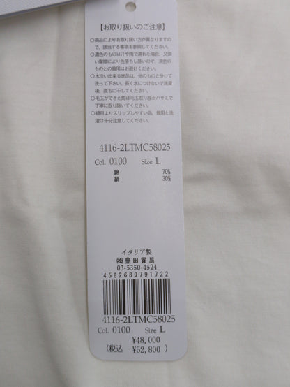 コットンシルクジャージーTシャツ
