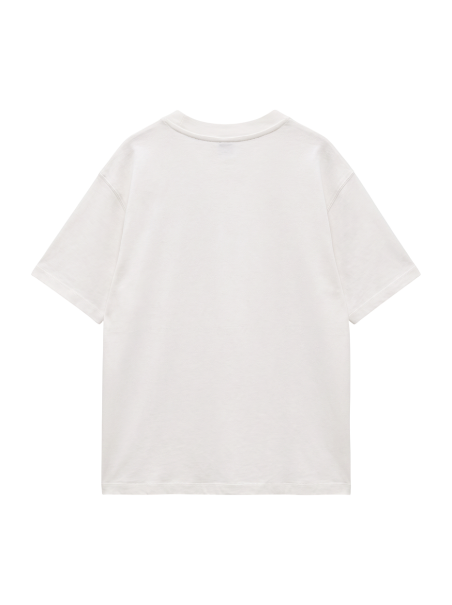 コットンシルクジャージーTシャツ