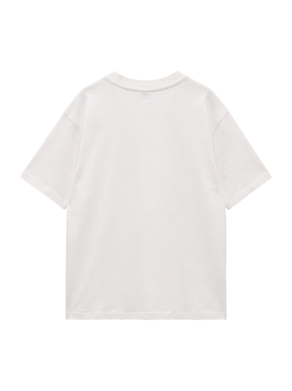 コットンシルクジャージーTシャツ