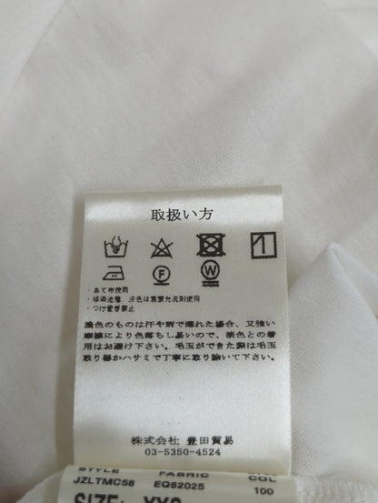 コットンシルクジャージーTシャツ