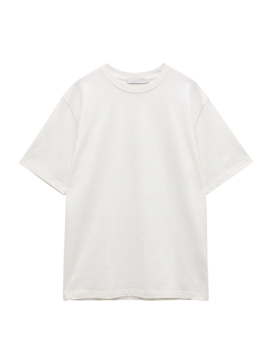 コットンシルクジャージーTシャツ