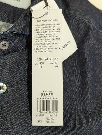 ウォッシュドデニムシャツ