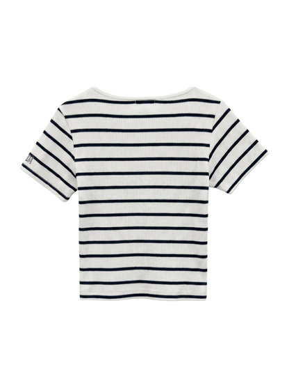 Mickey Mouse/FRONT EMBROIDERY テレコ Tシャツ
