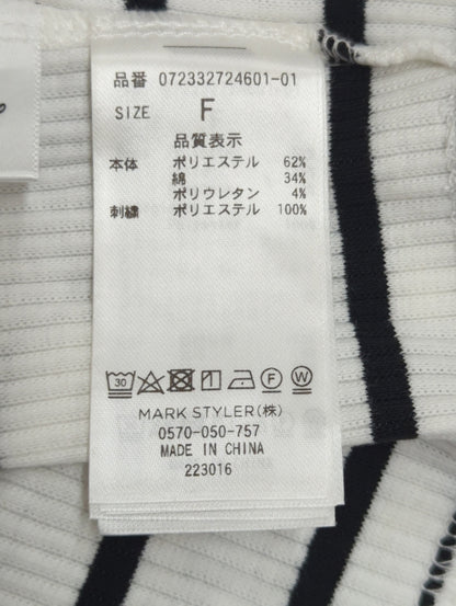 Mickey Mouse/FRONT EMBROIDERY テレコ Tシャツ