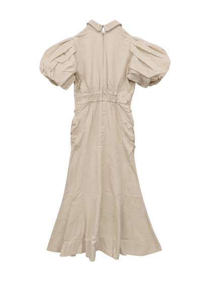 ギャザーデザインマーメイドワンピース