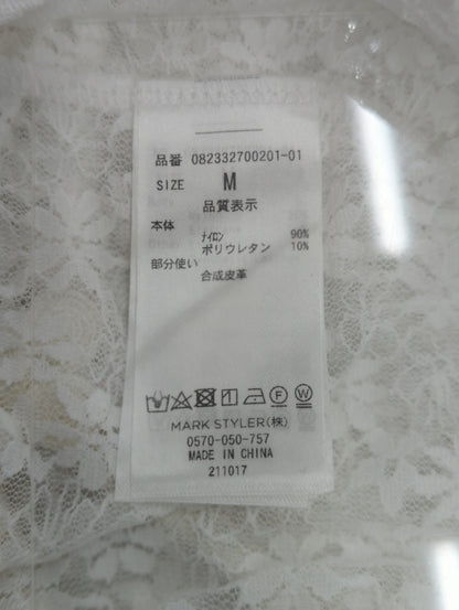 パイピングパワショルチャイナトップス