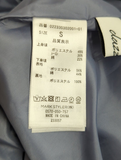 シャツケープレイヤードワンピース