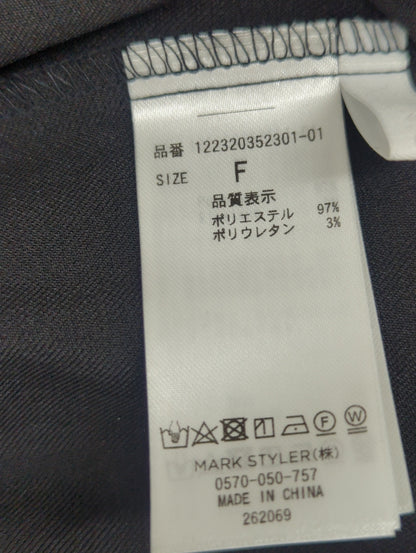 MURUA_ウエストタックワンピース