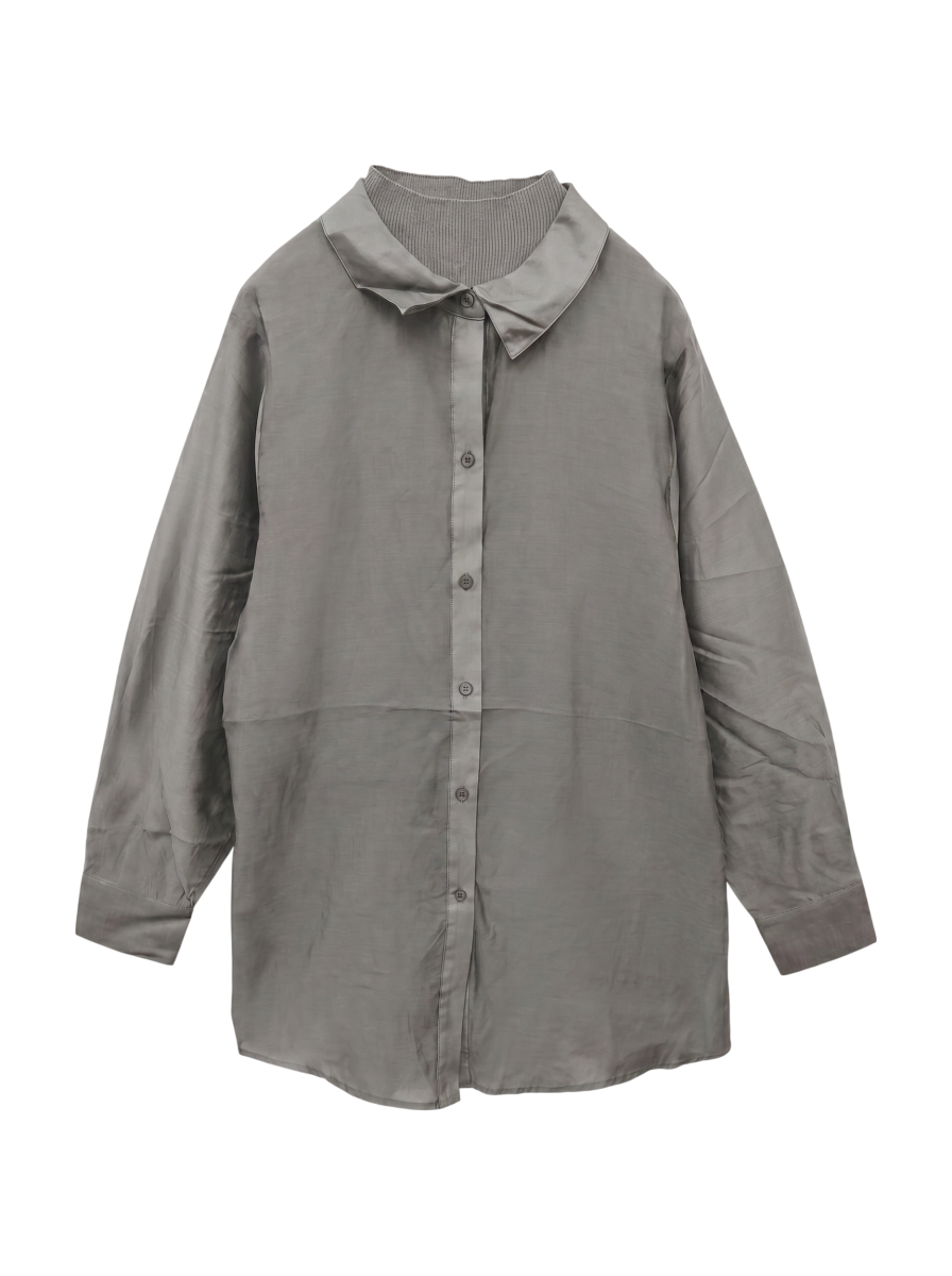 3WAY ショルダーOPENシアードッキングシャツ