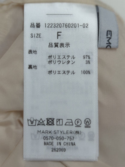 EMODA_バックレースアップハイウエストパンツ【セットアップ着用可能】