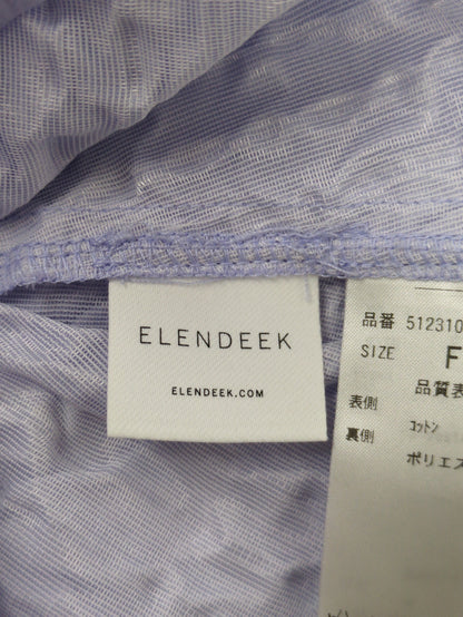 COTTON JACQUARD TUCK BL