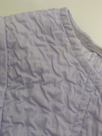 COTTON JACQUARD TUCK BL