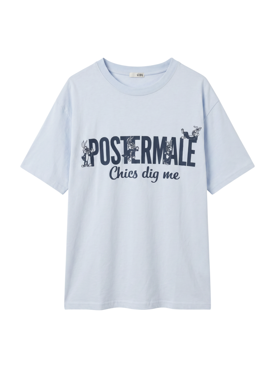 POSTERMALE BUNNY Tシャツ
