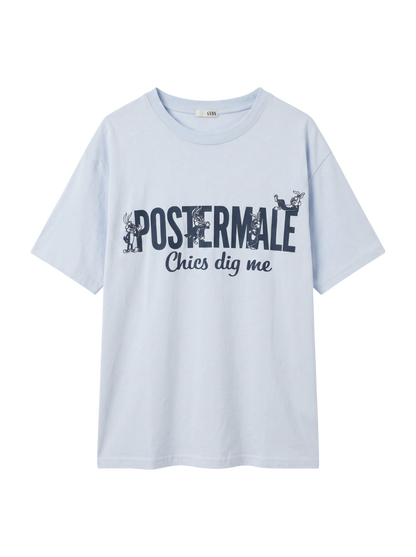 POSTERMALE BUNNY Tシャツ