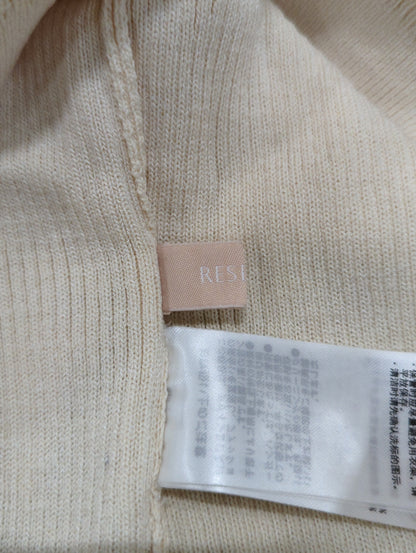 リブニットタンクトップ【セットアップ着用可能】