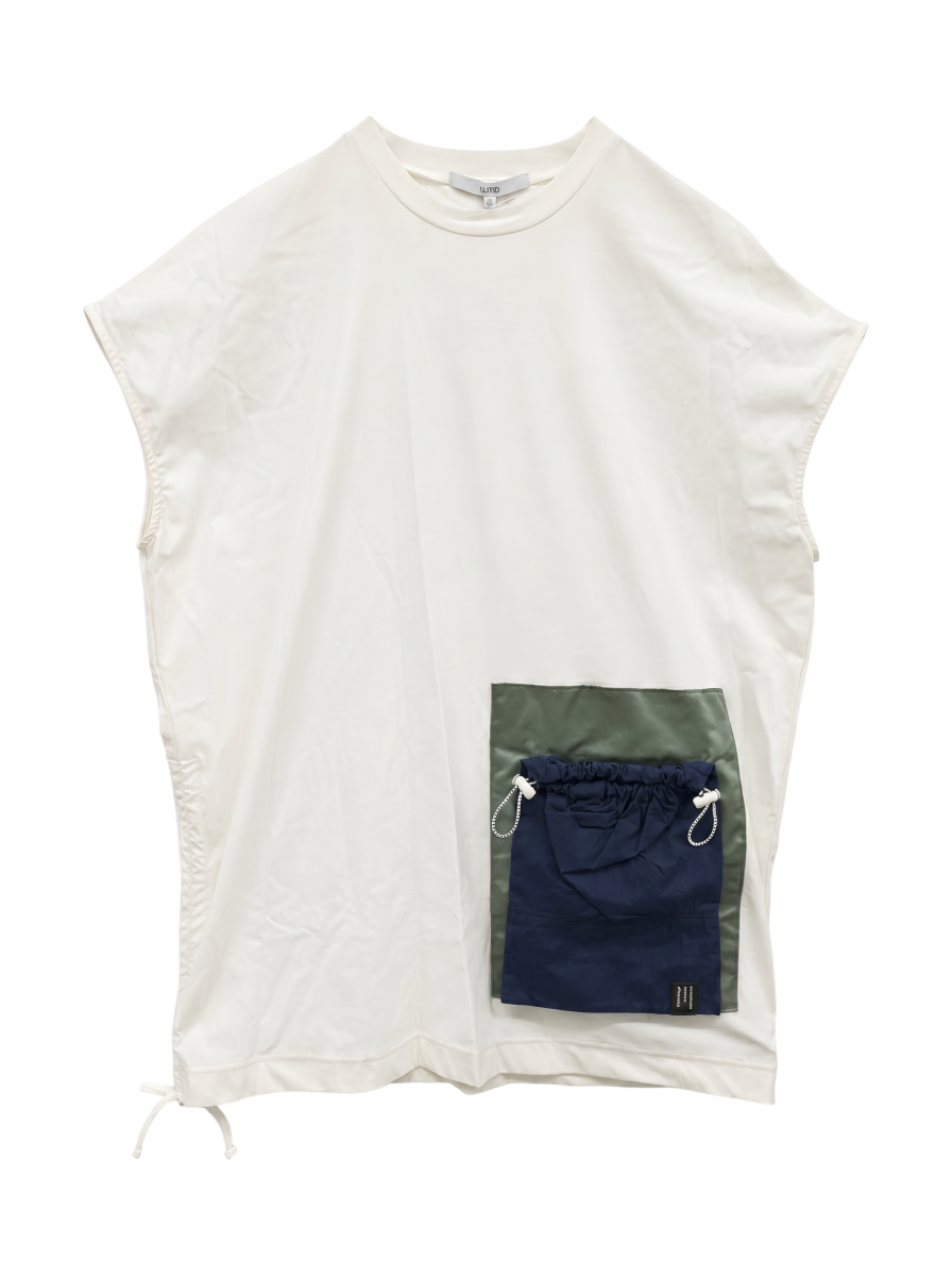 DRAWSTRING POCKET TOP