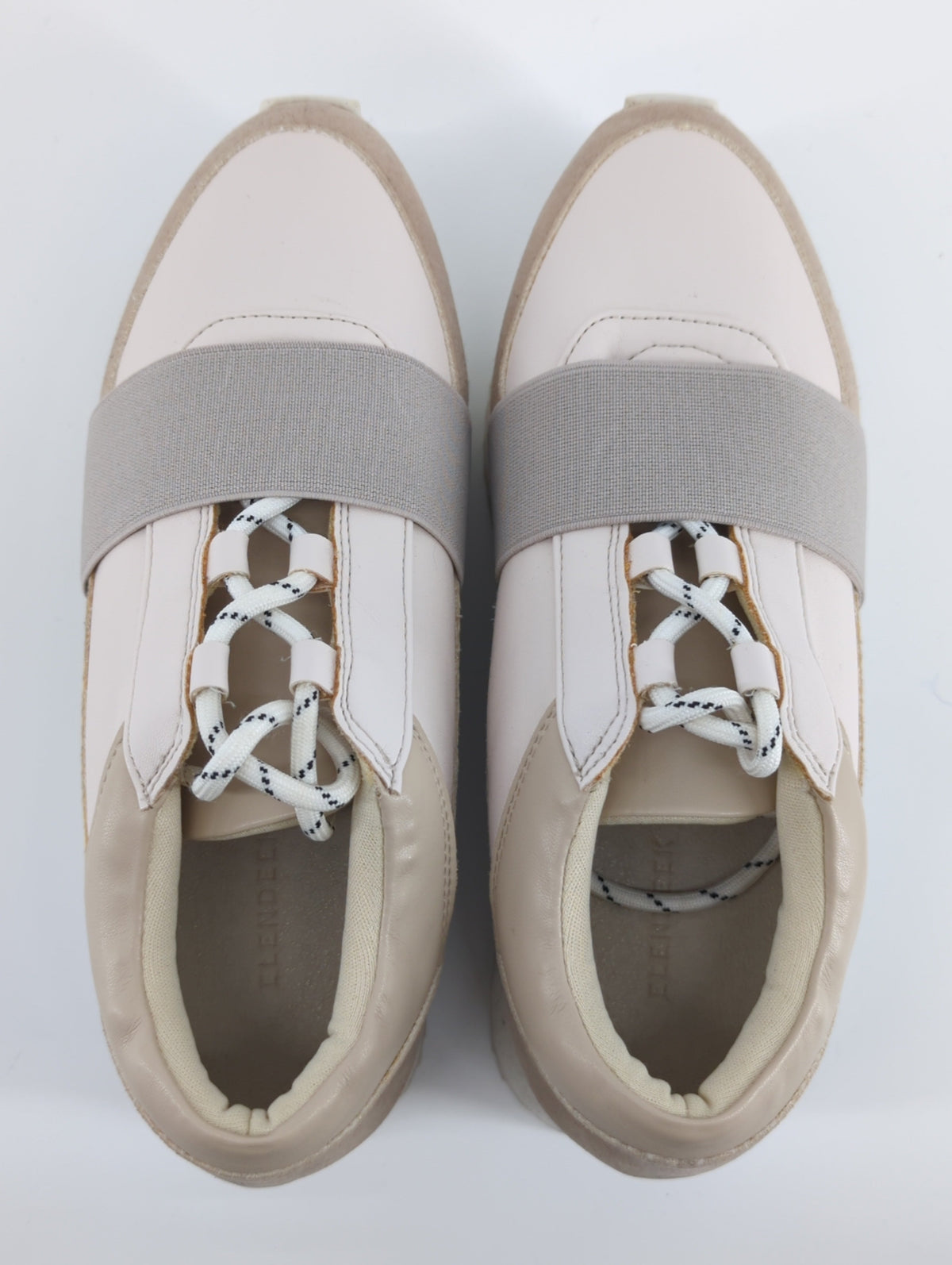 LACE UP PLATFORM SOLE SNEAKERS