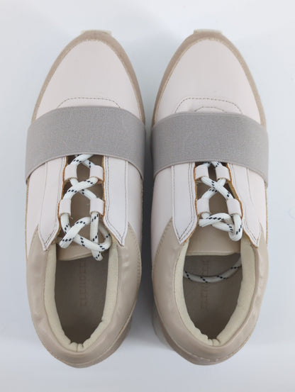 LACE UP PLATFORM SOLE SNEAKERS