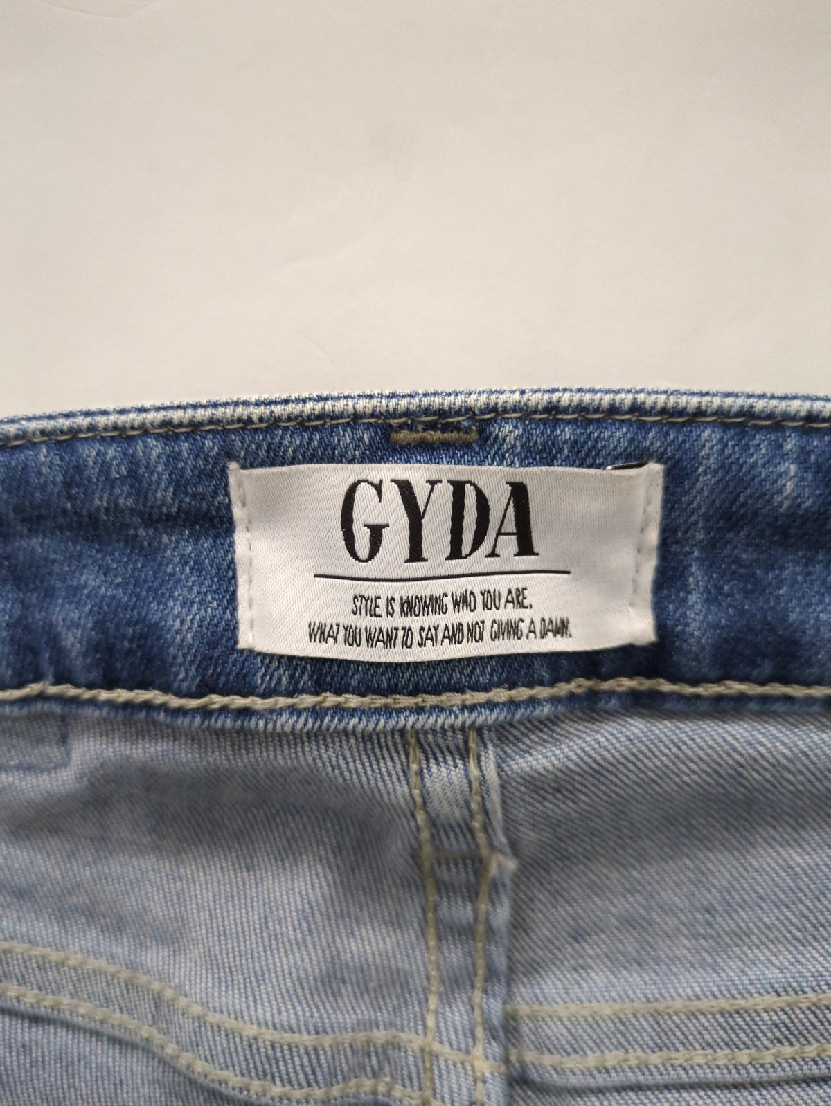 M/W SIDE RIPPEDスキニーデニムパンツ