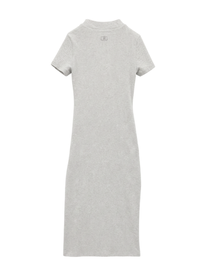 【WEB限定】【TINY低身長さん向け】DEEP ギャザースリットロングワンピース