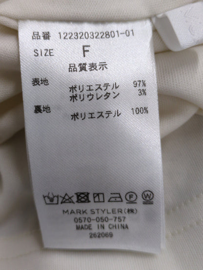 MURUA_ショルダーカットハイネックワンピース
