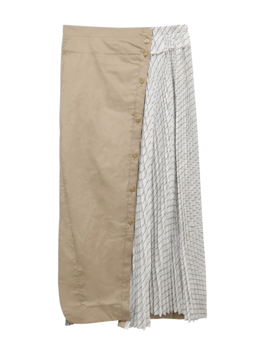 SHIRT COMBI PLEATS SK