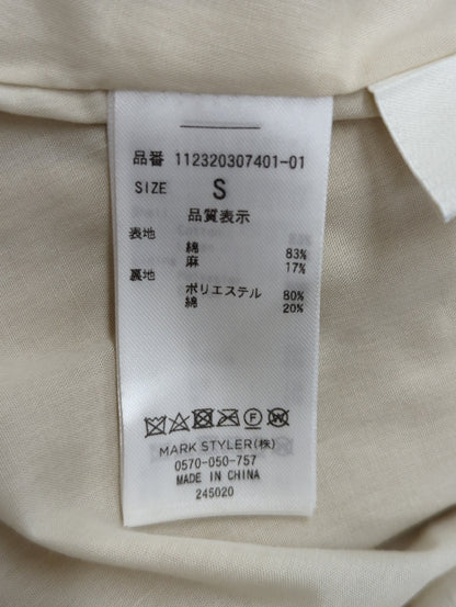 バックリボンフレアワンピース