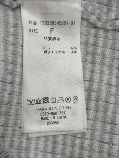 ツイード調ミニワンピース