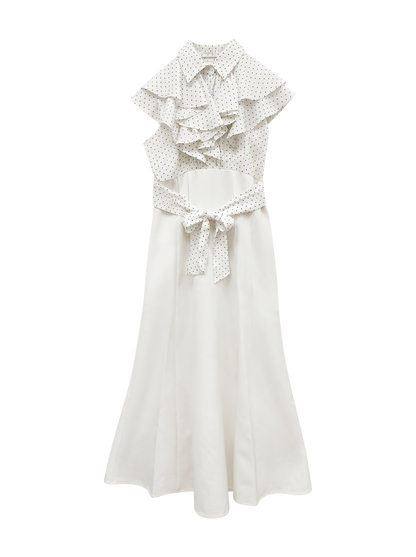 【To/】3WAYラッフルドッキングワンピース