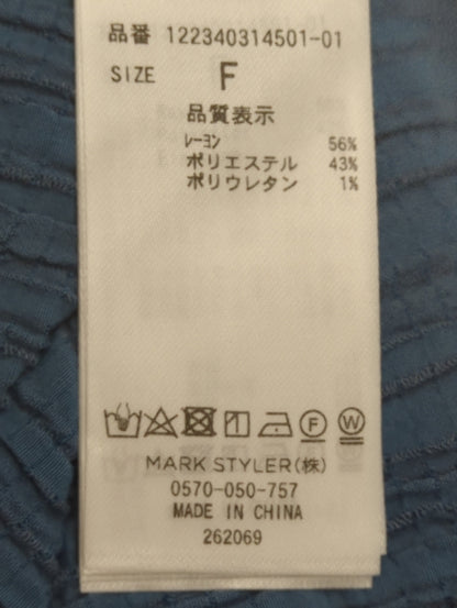 EMODA_ジャガードノースリワンピース
