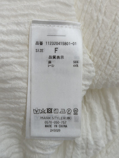 楊柳ビッグルーズシャツ