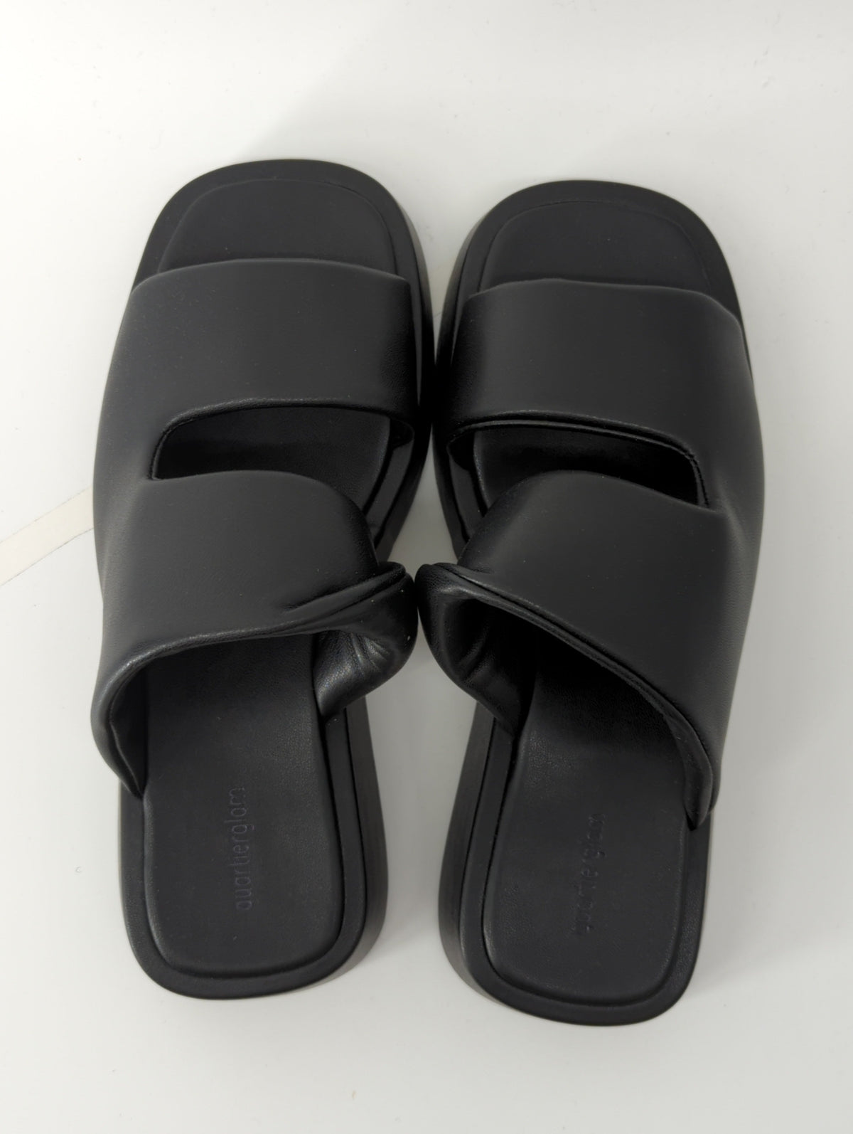 【quartierglam】PLATFORM PUFFY SLIDE SANDAL