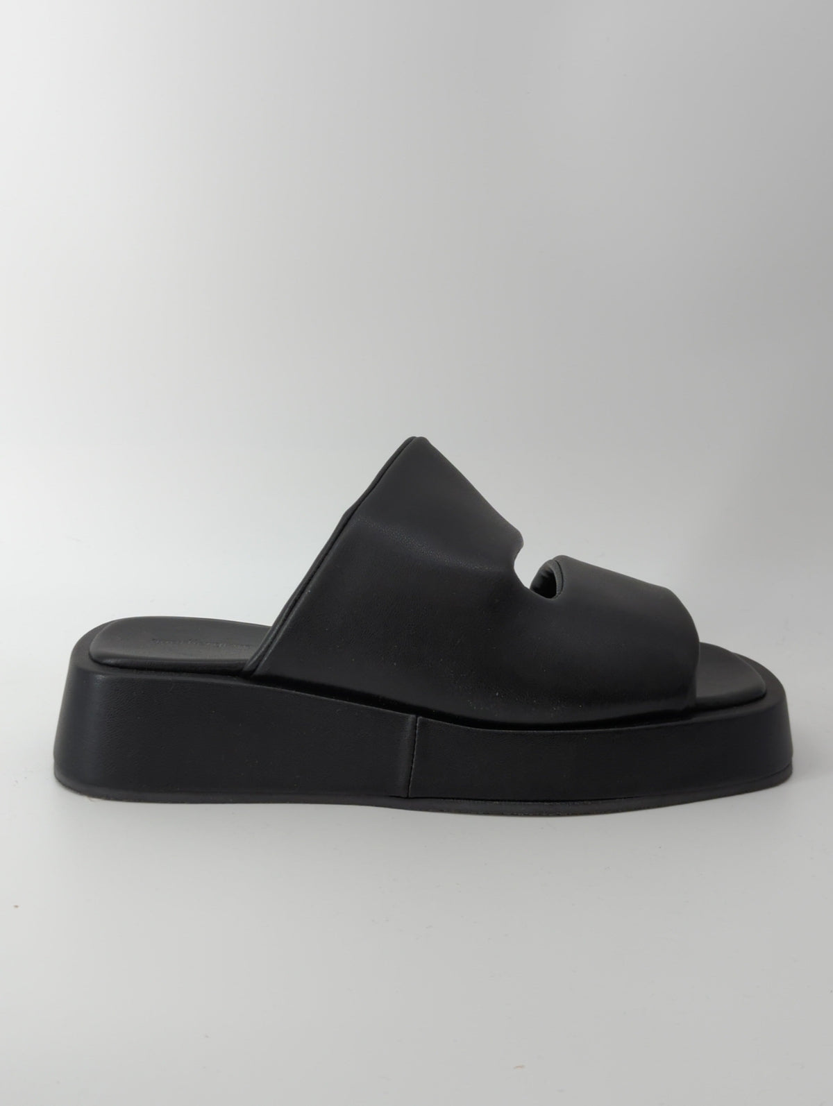 【quartierglam】PLATFORM PUFFY SLIDE SANDAL