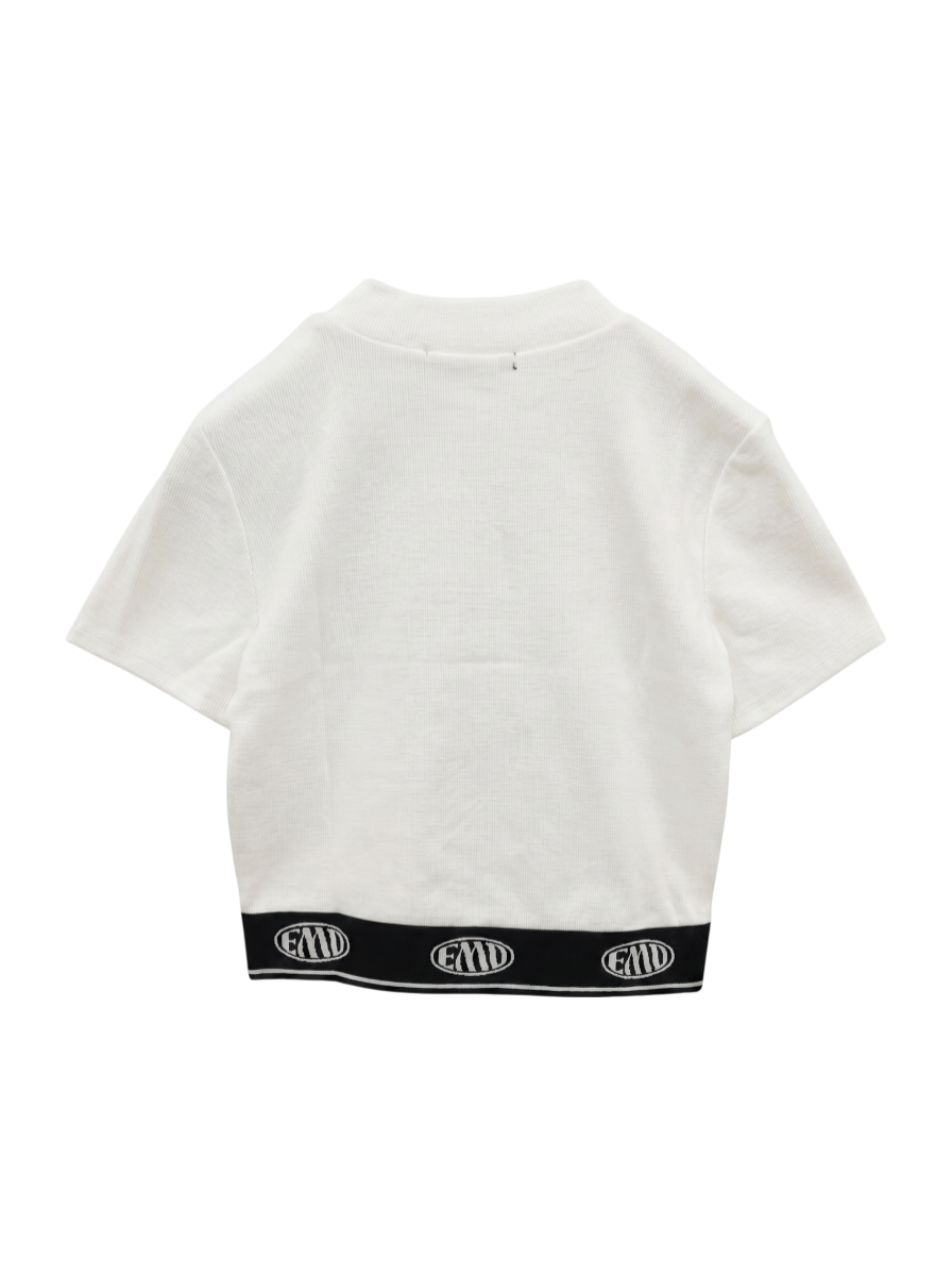 ジャガードフィットTシャツ