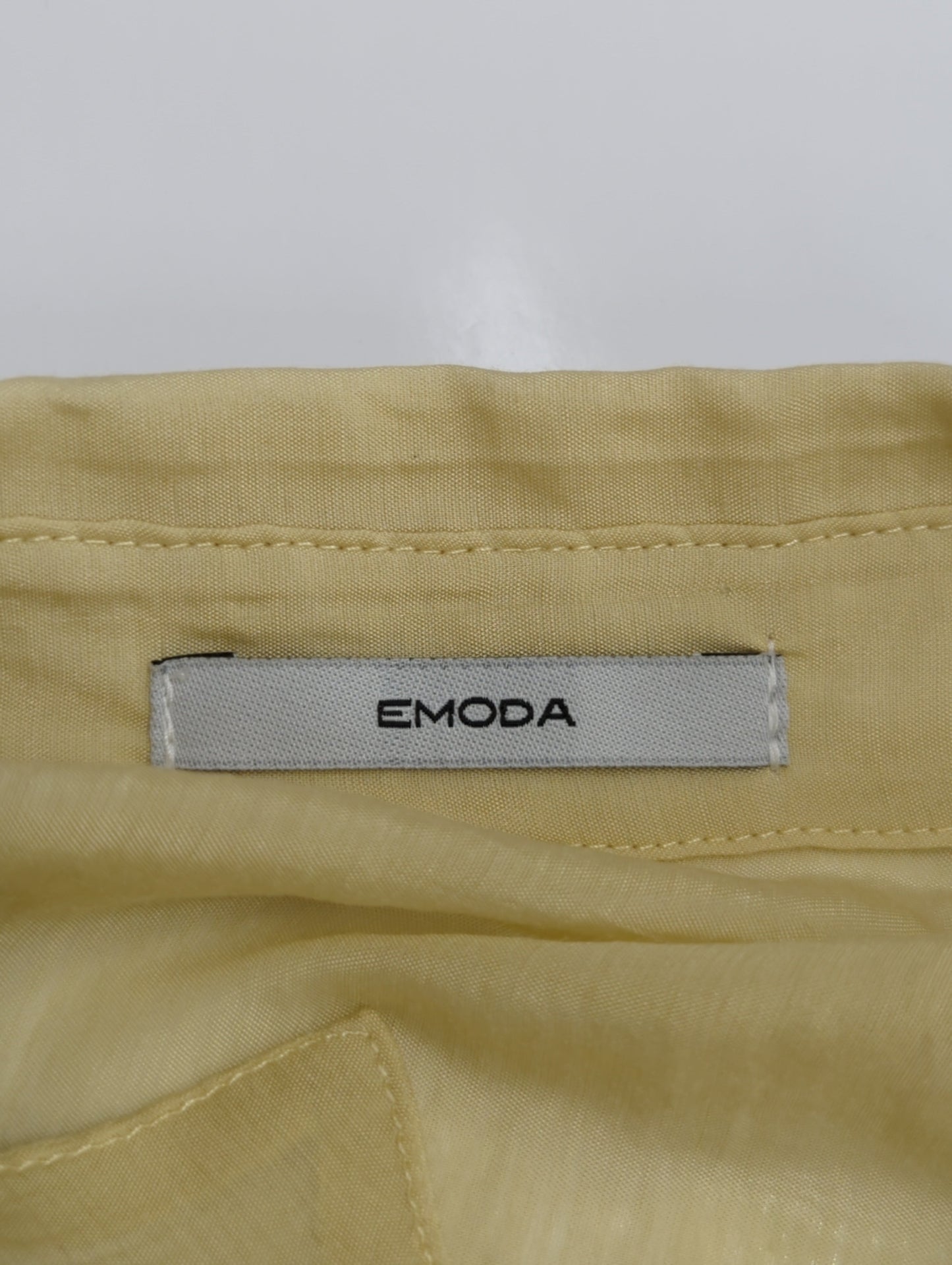 EMODA_シアロングシャツワンピース