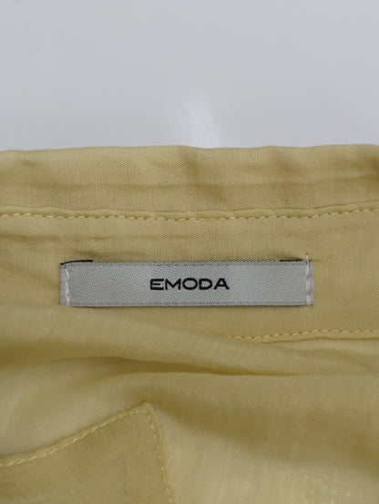 EMODA_シアロングシャツワンピース