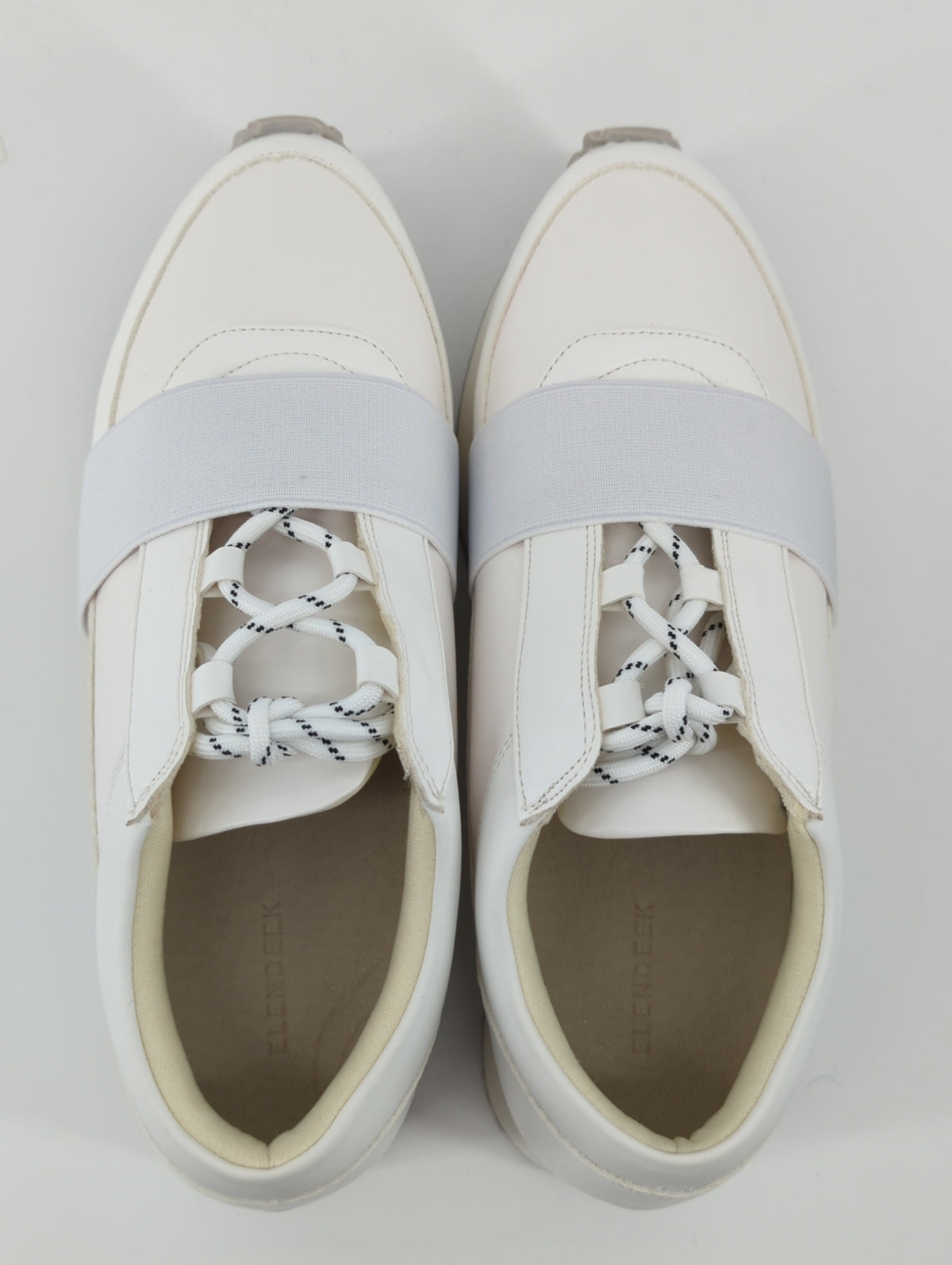 LACE UP PLATFORM SOLE SNEAKERS