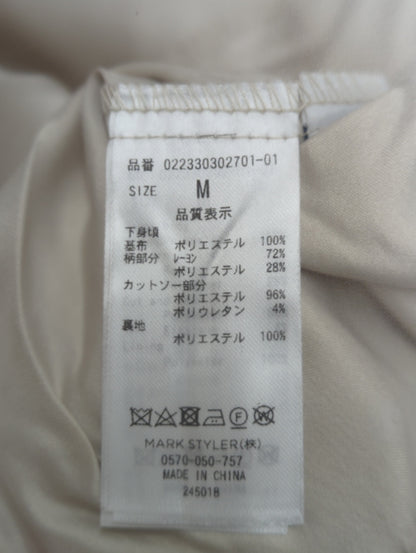 オパールフラワーコルセットワンピース