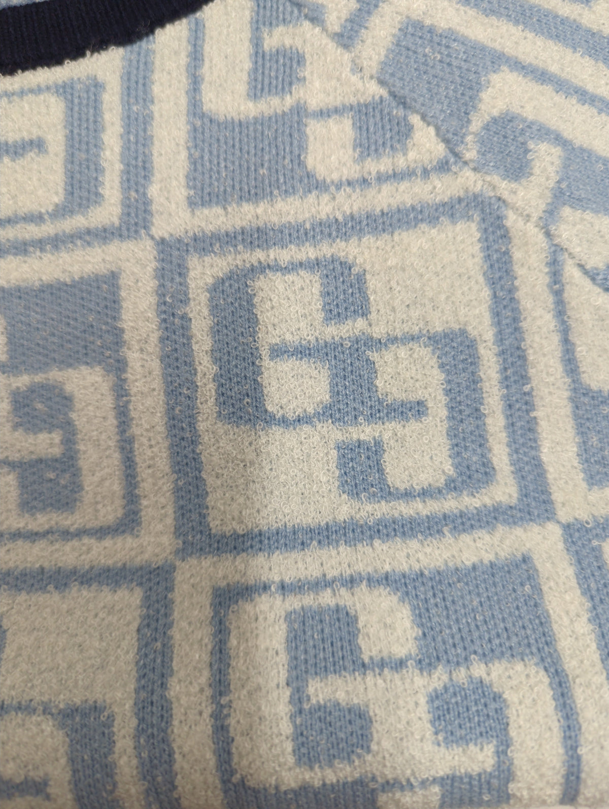 GG TILE PATTERN SHORTニットトップス