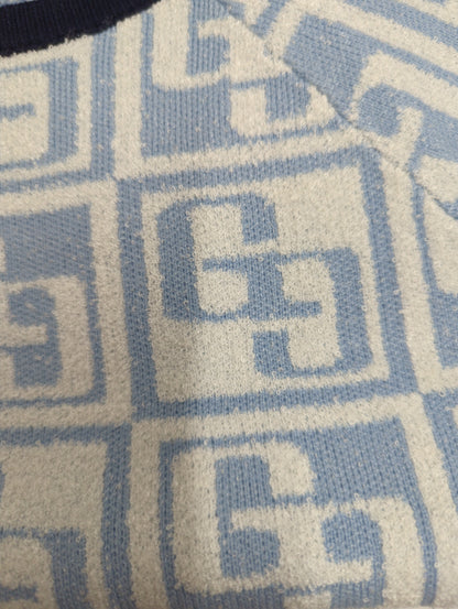 GG TILE PATTERN SHORTニットトップス