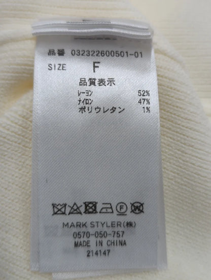 オリカエシスリーブニットプルオーバー