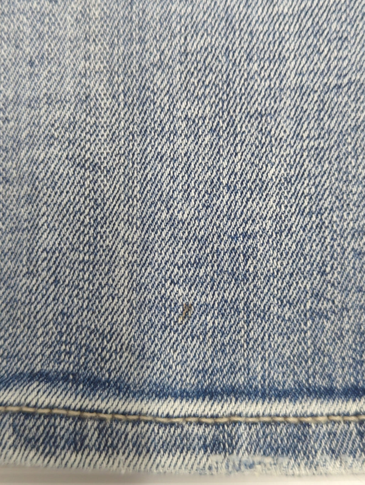 H/W ウエストクロススキニーデニムパンツ