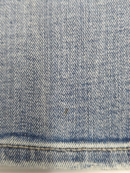 H/W ウエストクロススキニーデニムパンツ