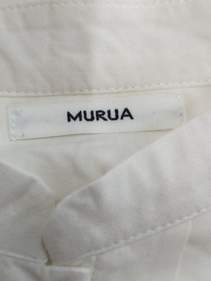 【MURUA×dazzlin】ハーフスリーブブラウス