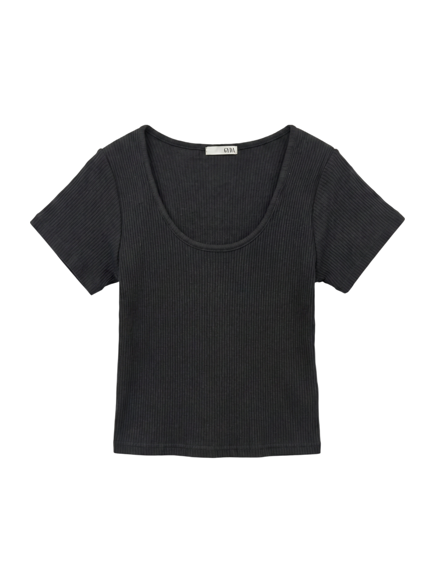 レオパードバックリボンTOPS