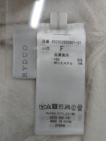 2WAYミニシャギーコンパクトニット